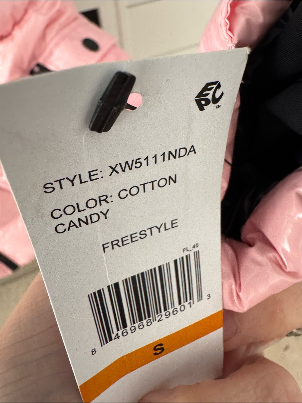 Sam Women's Freestyle Down Jacket Cotton Candy Small New - Picture 3 of 10